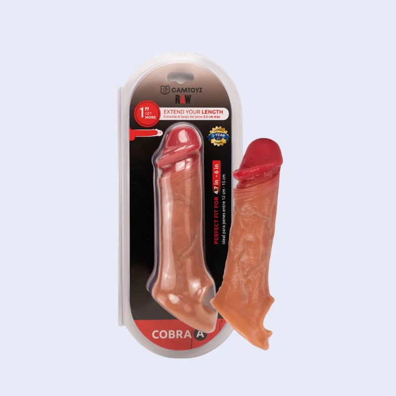 Funda para el Pene Ultrarealista Cobra Camtoyz