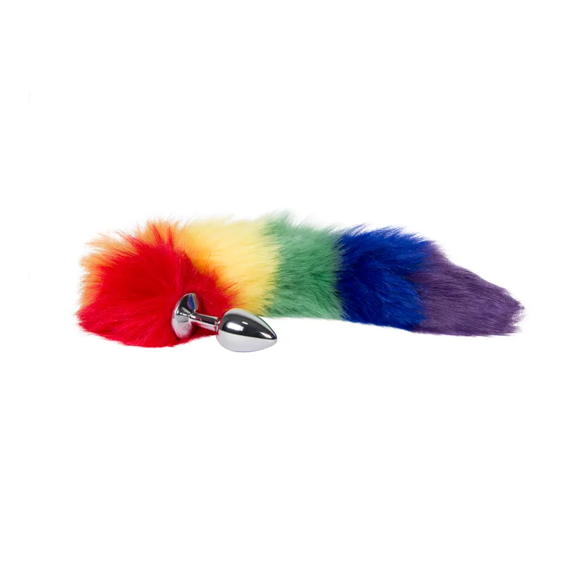 Plug Anal Cola Larga Colores lgtb